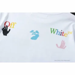 Hypeyourbeast OFF-WHITE Support Love'WHITE' Tee Shirt T-Shirts