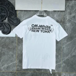 Hypeyourbeast T-Shirts OFF-WHITE Chrome Hearts Tee Shirt 'WHITE'