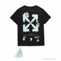 Hypeyourbeast OFF-WHITE Mickey Limited Arrow Tee Shirt'BLACK' T-Shirts