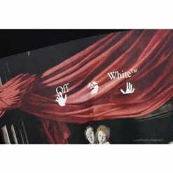 Hypeyourbeast OFF-WHITE New Madonna Painting Cotton Terry Long Sleeve Shirt'BLACK' Shirts