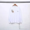 Hypeyourbeast OFF-WHITE The Kiss Long Sleeve Shirt 'WHITE' Shirts