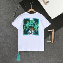 Hypeyourbeast OFF-WHITE Big Tree HD Pattern Tee Shirt'WHITE' T-Shirts