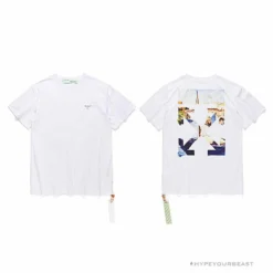 Hypeyourbeast OFF-WHITE Monet Tee Shirt'WHITE' T-Shirts