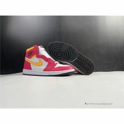 HypeYourBeast Air Jordan 1 Retro High Light Fusion Red