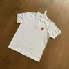 Hypeyourbeast Shirts CDG Polo Shirt White