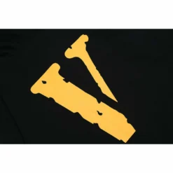 HypeYourBeast Hoodies & Jackets Vlone Yellow And Black Friends Hoodie