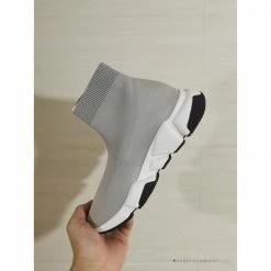 HypeYourBeast Balanciaga Sock Sneakers BCG Sock Sneakers Grey Graffiti Sole