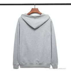 Hypeyourbeast BAPE Classic Ape Head Hoodie 'GREY'