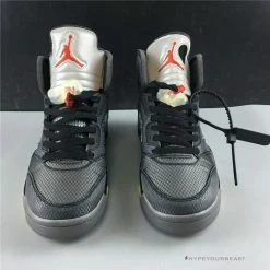 Hypeyourbeast Jordan 5 Retro Off-White Black