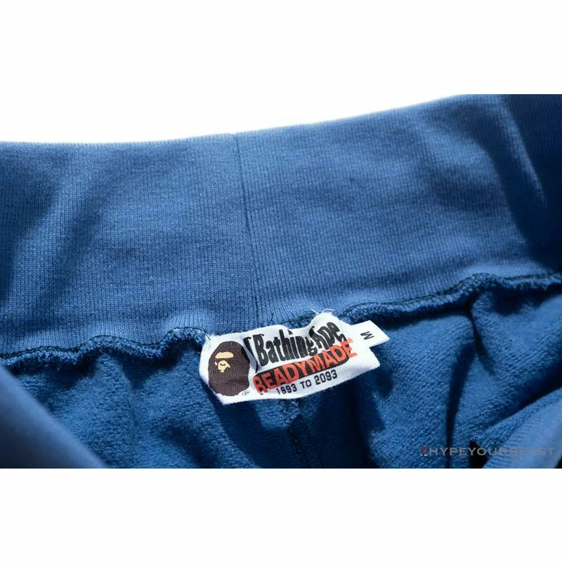 Hypeyourbeast BAPE X READYMADE Tiger Head Foam Camouflage Shorts 'BLUE' Clothes