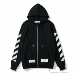 HypeYourBeast Off White Hoodie Black & White