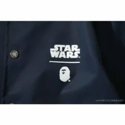 Hypeyourbeast BAPE X Star Wars Collaboration Windbreaker Jacket'BLUE'