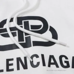 HypeYourBeast BCG BB Hoodie White Black Hoodies & Jackets