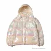 HypeYourBeast MNCLR Puffer Jacket Rainbow Hoodies & Jackets