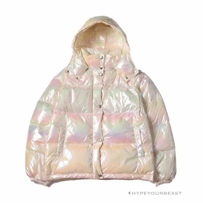 HypeYourBeast MNCLR Puffer Jacket Rainbow Hoodies & Jackets