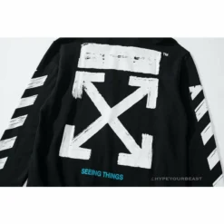 HypeYourBeast Off White Hoodie Black & White