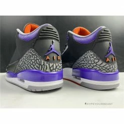 Hypeyourbeast Air Jordan 3'Court Purple Black Cement'