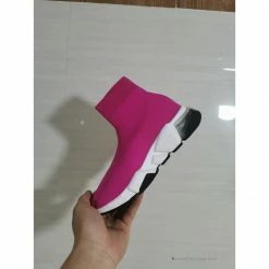 HypeYourBeast Balanciaga Sock Sneakers BCG Sock Sneakers Pink White Black