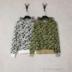HypeYourBeast Bape Green Camouflage Hoodie