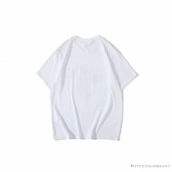 Hypeyourbeast BAPE Baby Milo Color Letter Monkey Tee Shirt 'WHITE' Clothes