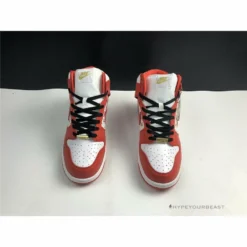 Hypeyourbeast Nike Dunk High X Supreme Red