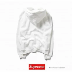 Hypeyourbeast Supreme Box Logo Hoodie White Red