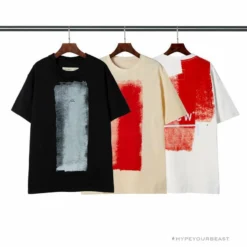 Hypeyourbeast OFF-WHITE ACW Digital Print Tee Shirt'BEIGE' T-Shirts