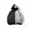HypeYourBeast Clothes Bape Camo Hoodie White Black