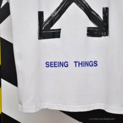 Hypeyourbeast OFF-WHITE Seeing Things Arrow Tee Shirt'WHITE' T-Shirts