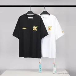 Hypeyourbeast T-Shirts OFF-WHITE Dimensional Arrow Angry Calf Tee Shirt'WHITE'