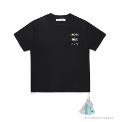 Hypeyourbeast OFF-WHITE X LOEW X SMILEY Tee Shirt'BLACK' T-Shirts