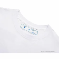 Hypeyourbeast OFF-WHITE Takashi Murakami Chrysanthemum Tee Shirt'WHITE' T-Shirts