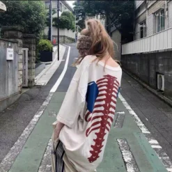 Hypeyourbeast OFF-WHITE Loose X Oversized Chest Tee Shirt'WHITE'