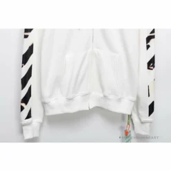 Hypeyourbeast OFF-WHITE Angel Jesus Religious Print Hoodie'WHITE'