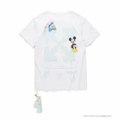 Hypeyourbeast OFF-WHITE Mickey Limited Arrow Tee Shirt'WHITE'