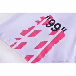 Hypeyourbeast OFF-WHITE 99 X Pink Arrow Shorts'WHITE' Pants