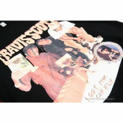 Hypeyourbeast OFF-WHITE Travisscott High Street Tee Shirt'BLACK'