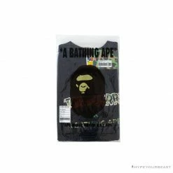 Hypeyourbeast Clothes BAPE Little Ape Head Tom And Jerry Chase Tee Shirt'BLACK'