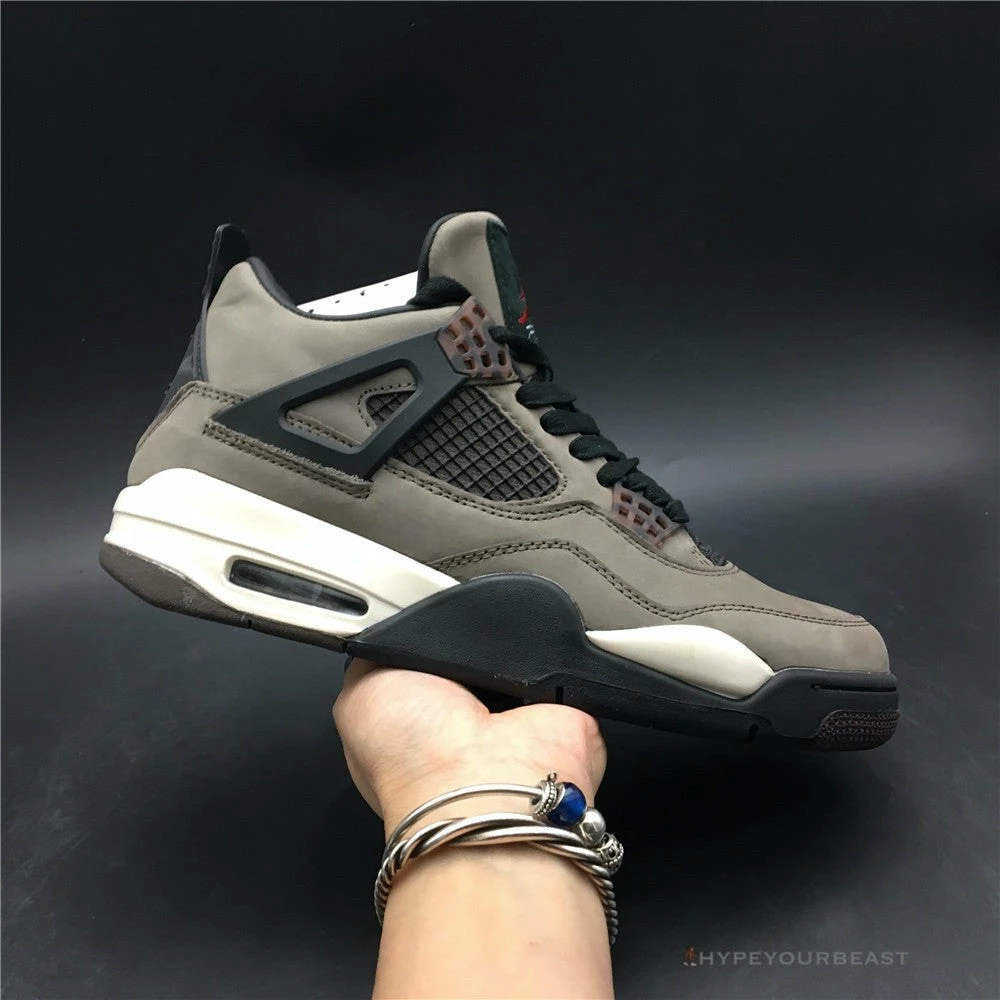 Hypeyourbeast Travis Scott X Air Jordan 4 Dark Mocha