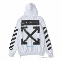 HypeYourBeast Off White Hoodie Seeing Things White Hoodies & Jackets