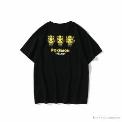 Hypeyourbeast BAPE Baby Milo Pocket Pikachu Tee Shirt 'BLACK'