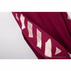Hypeyourbeast OFF-WHITE Rubber Strip Arrow Hoodie'WINE RED'