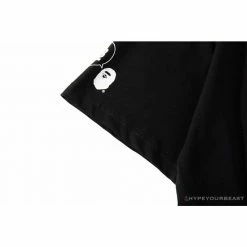 Hypeyourbeast BAPE Ape Man Head 28th Anniversary Camouflage Color Block Tee Shirt'BLACK' Clothes
