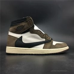 Hypeyourbeast Travis Scott X Air Jordan 1 Retro High OG'Mocha'
