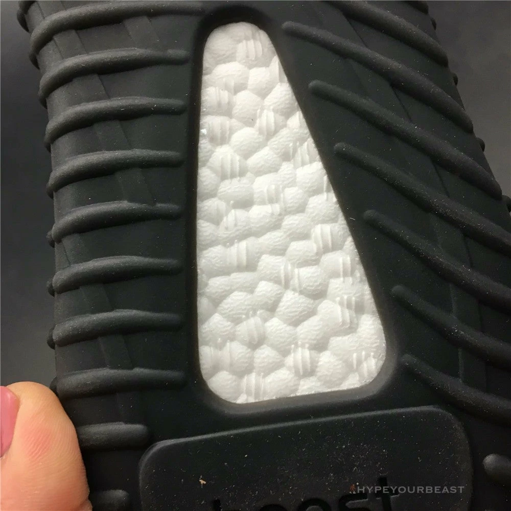 Hypeyourbeast Adidas Yeezy Boost 350 V2 Black / Black / Static