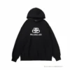 HypeYourBeast BCG BB Hoodie Black White Hoodies & Jackets