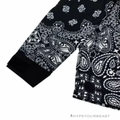 HypeYourBeast Supreme X TNF Bandana Jacket Black Hoodies & Jackets