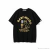 Hypeyourbeast BAPE Baby Milo Owl Bronzing Tee Shirt 'BLACK'