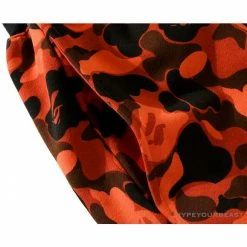Hypeyourbeast BAPE X XO Camouflage Red Pants Clothes