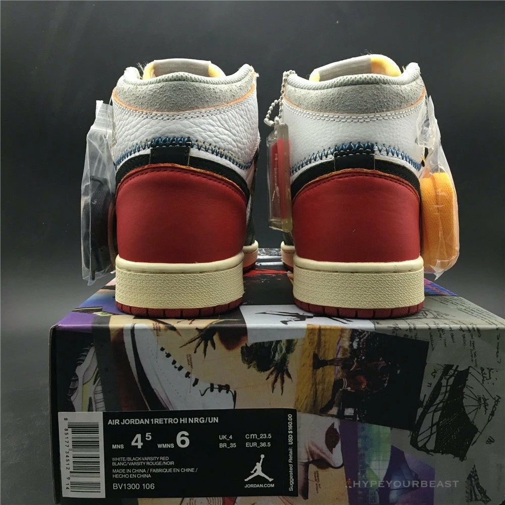 Hypeyourbeast Air Jordan 1 Retro HI “Union - Black Toe”